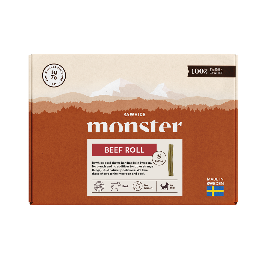 Monster Rawhide Beef Roll Box