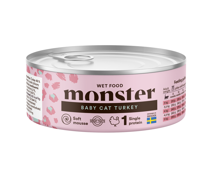 Monster Cat Baby Mousse