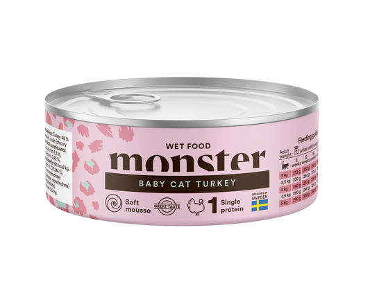 Monster Cat Baby Mousse