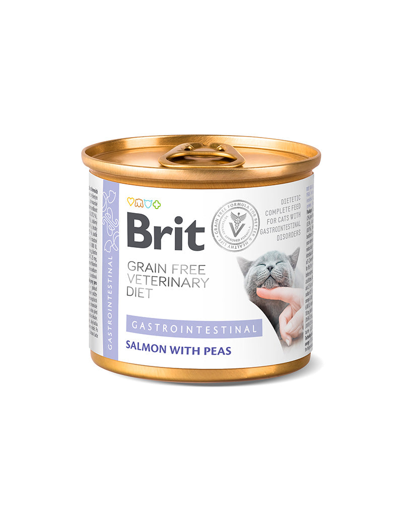 Brit Veterinary Diet Cat Can Gastrointestinal 200g