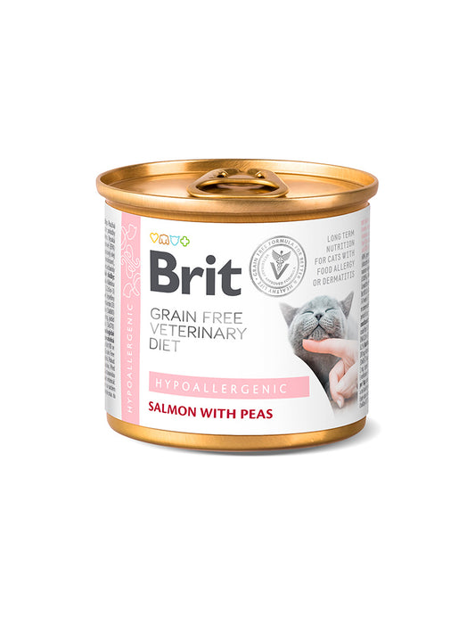 Brit Veterinary Diet Cat Can Hypoallergenic 200g