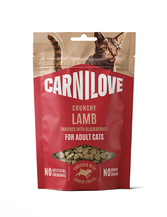 Carnilove Cat Crunchy Snack Lamb Blackberries