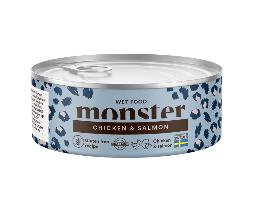 Monster Cat Adult Multi Protein Chicken & Salmon