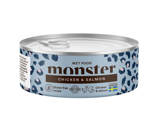Monster Cat Adult Multi Protein Chicken & Salmon