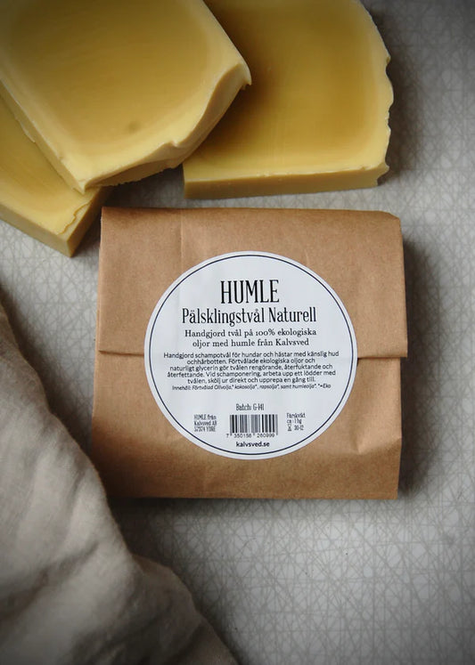 HUMLE Pälsklingstvål Naturell 1 hg