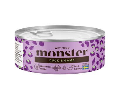 Monster Cat Adult Multi Protein Duck & Game