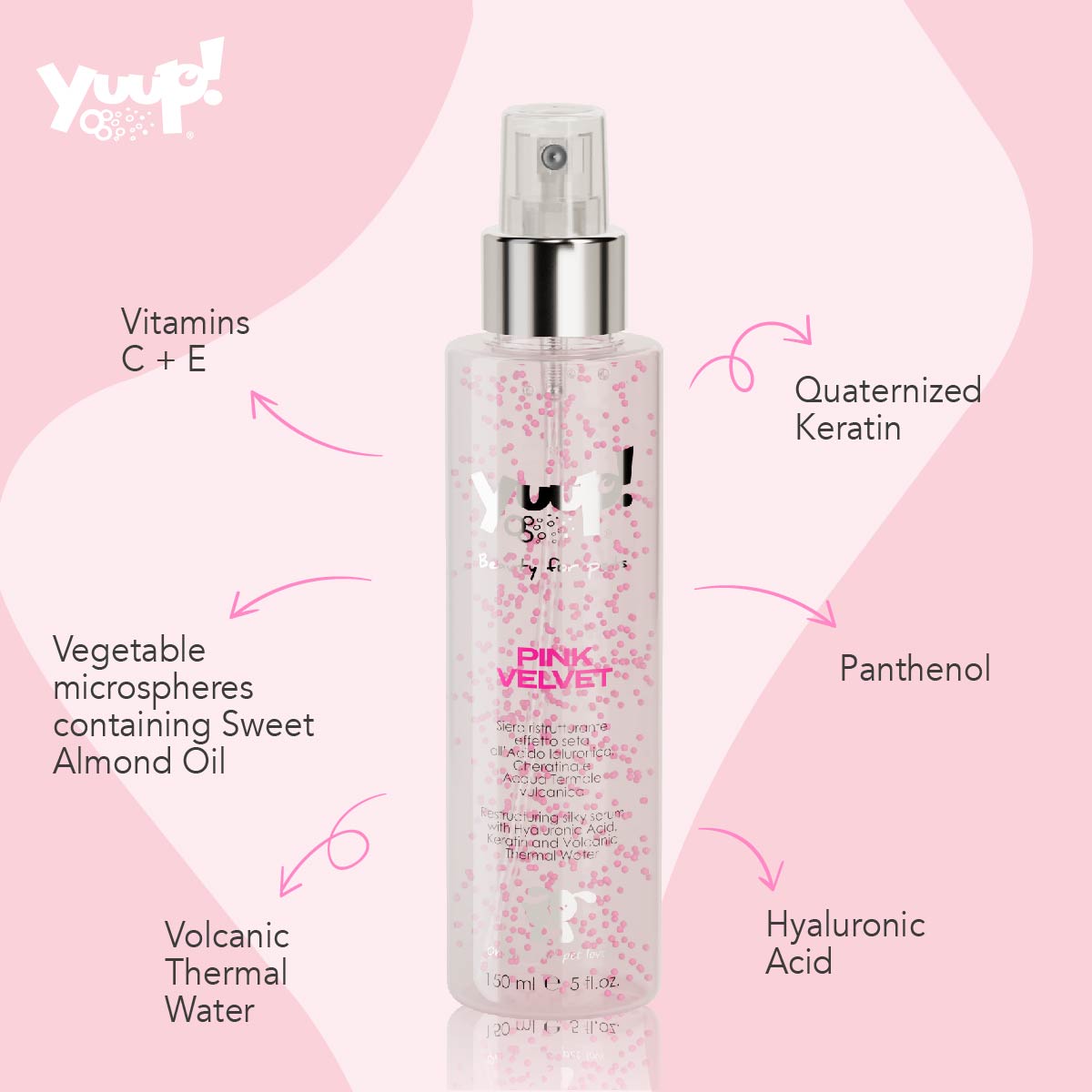 YUUP! Pink Velvet Spray
