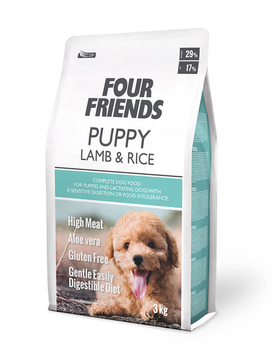 Four Friends Puppy Lamb & Rice
