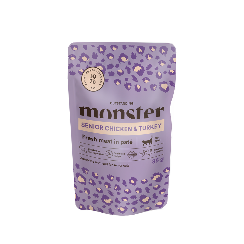 Monster Cat Pouches Senior