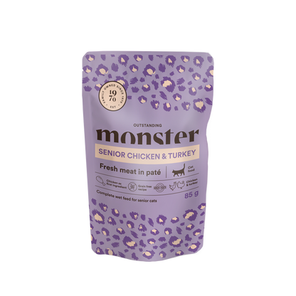Monster Cat Pouches Senior