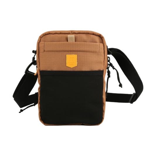 Woolly Wolf Hydration Shoulder Bag Wood Brown