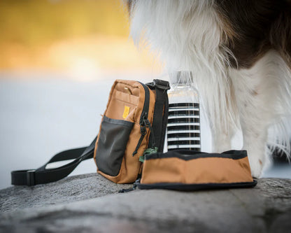 Woolly Wolf Hydration Shoulder Bag Wood Brown