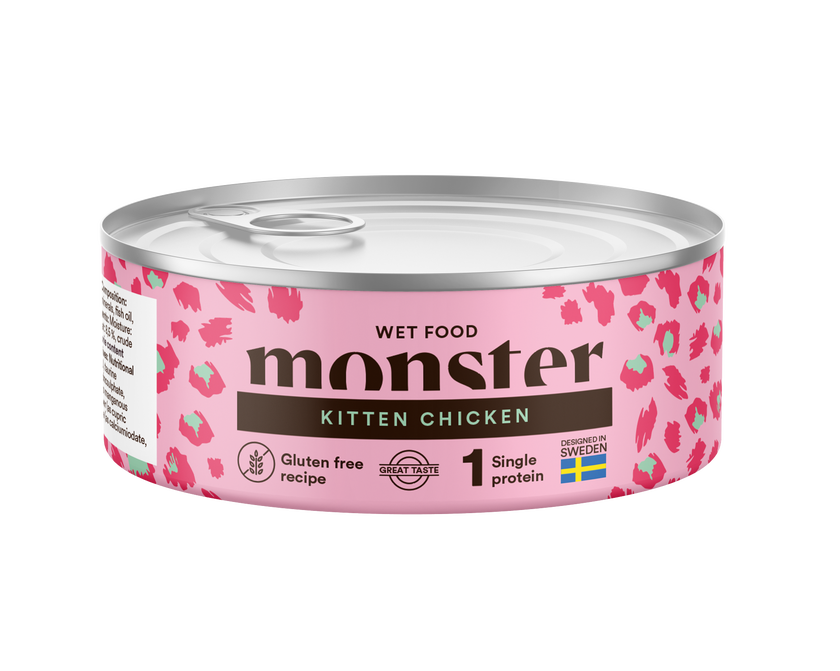 Monster Cat Kitten Chicken