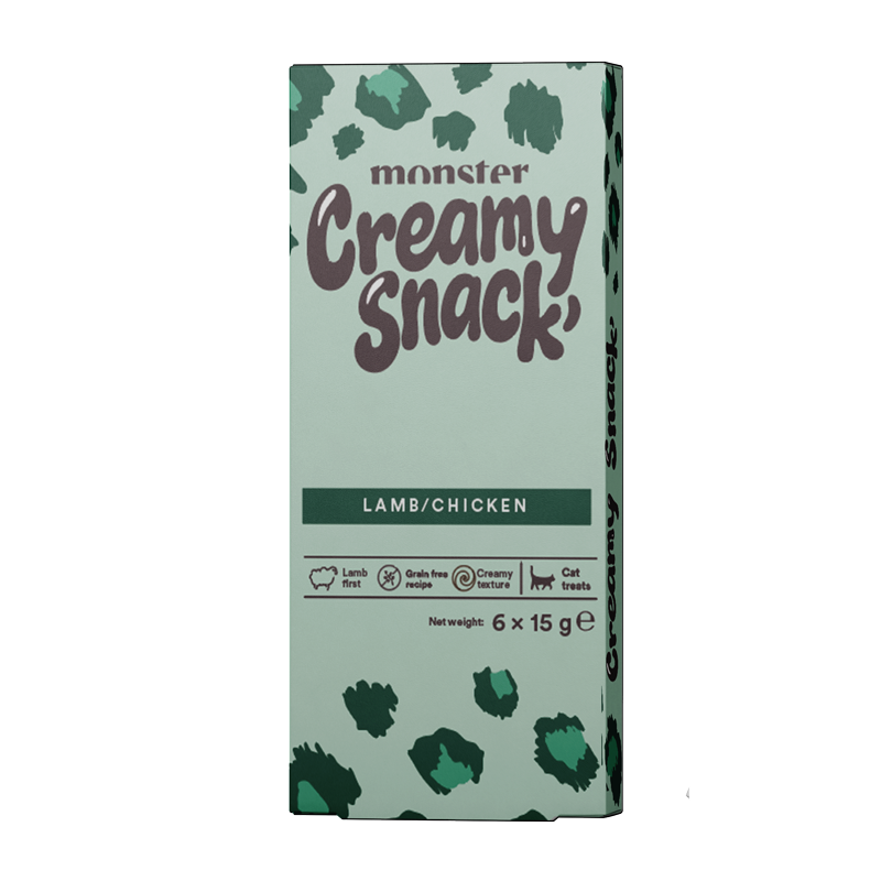 Monster Cat Creamy Snack Lamb/Chicken