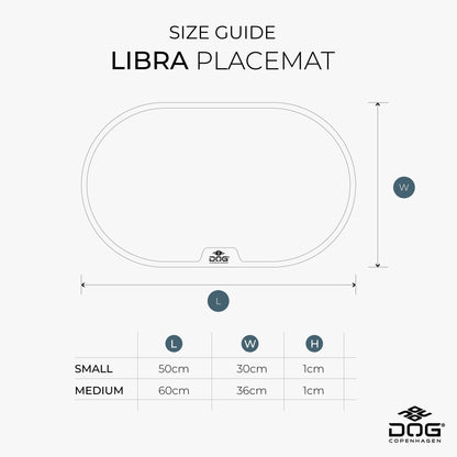 Dog Copenhagen Libra Placemat Coffee Cream