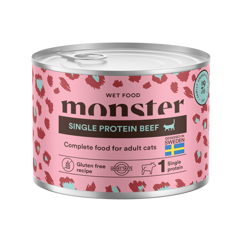 Monster Cat Adult Single Protein Beef