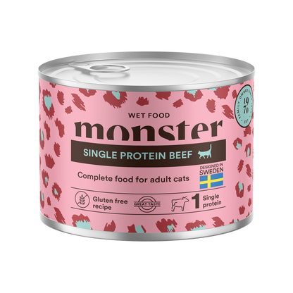 Monster Cat Adult Single Protein Beef