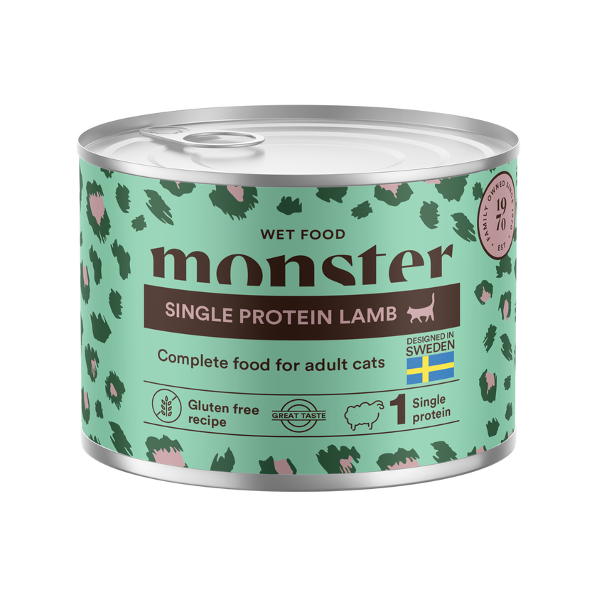 Monster Cat Adult Single Protein Lamb