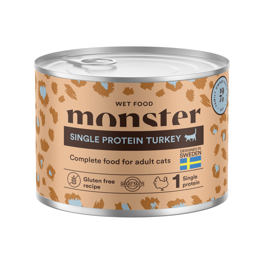 Monster Cat Adult Single Protein Turkey