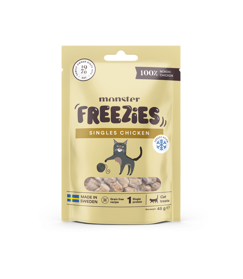 Monster Cat Freezies Singles Chicken