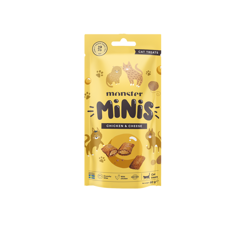 Monster Cat Minis Chicken & Cheese
