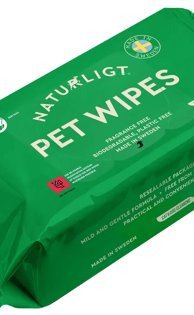 Naturligt Pet Wipes