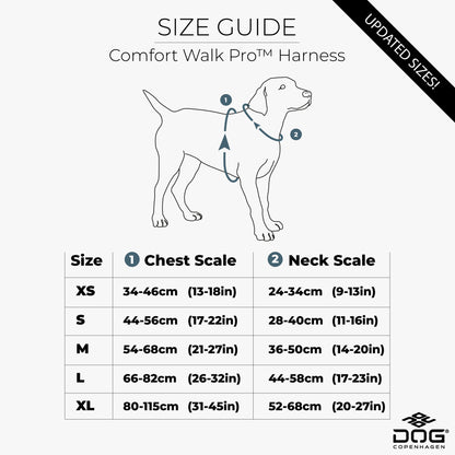 Dog Copenhagen Walk Pro Harness Black