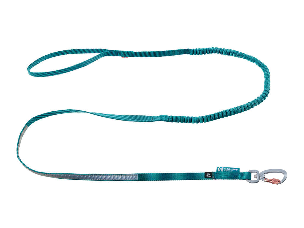 Non-stop Dogwear Touring Bungee Teal 13mm