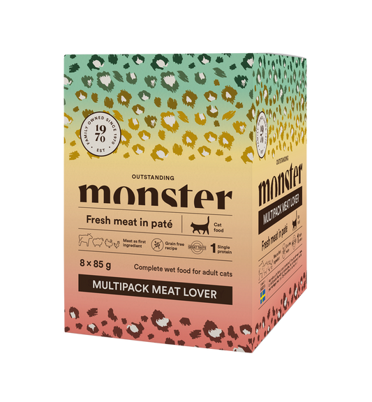 Monster Cat Pouches Adult Meat Lover