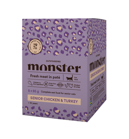 Monster Cat Pouches Senior