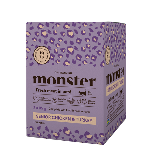 Monster Cat Pouches Senior