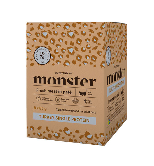 Monster Cat Pouches Adult Turkey