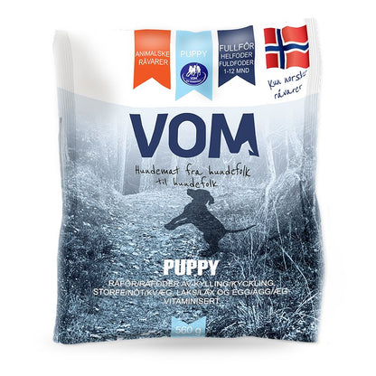 VOM og Hundemat Puppy Köttbullar