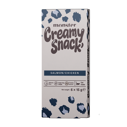 Monster Cat Creamy Snack Salmon/Chicken
