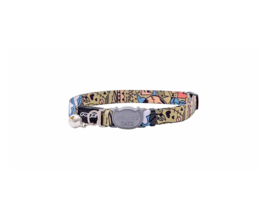 Rogz Fushioncat Hassie Halsband Olivgrön