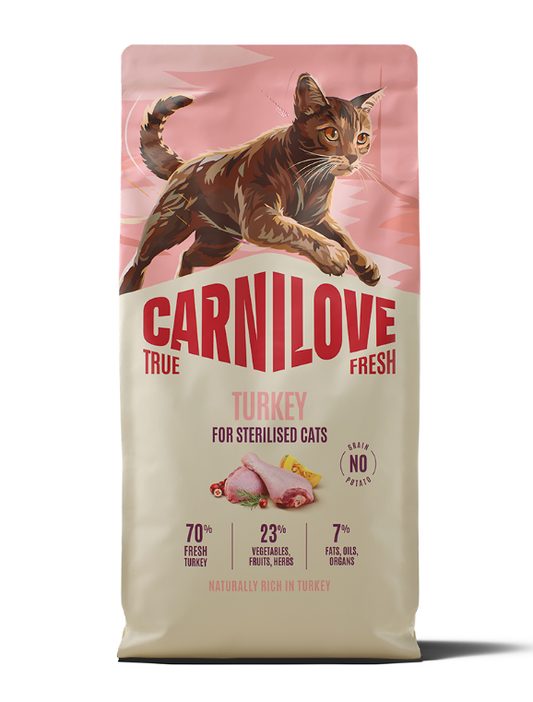 Carnilove True Fresh Cat Turkey Sterilised