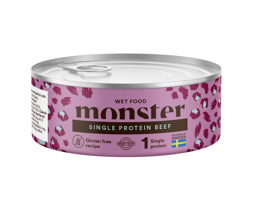 Monster Cat Adult Single Protein Beef