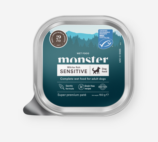 Monster Adult Sensitive Fish Paté