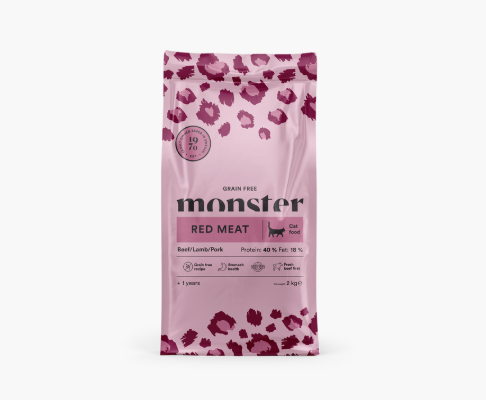 Monster Cat Grain Free Red Meat