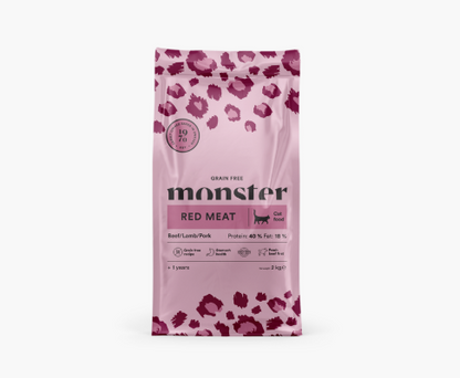 Monster Cat Grain Free Red Meat