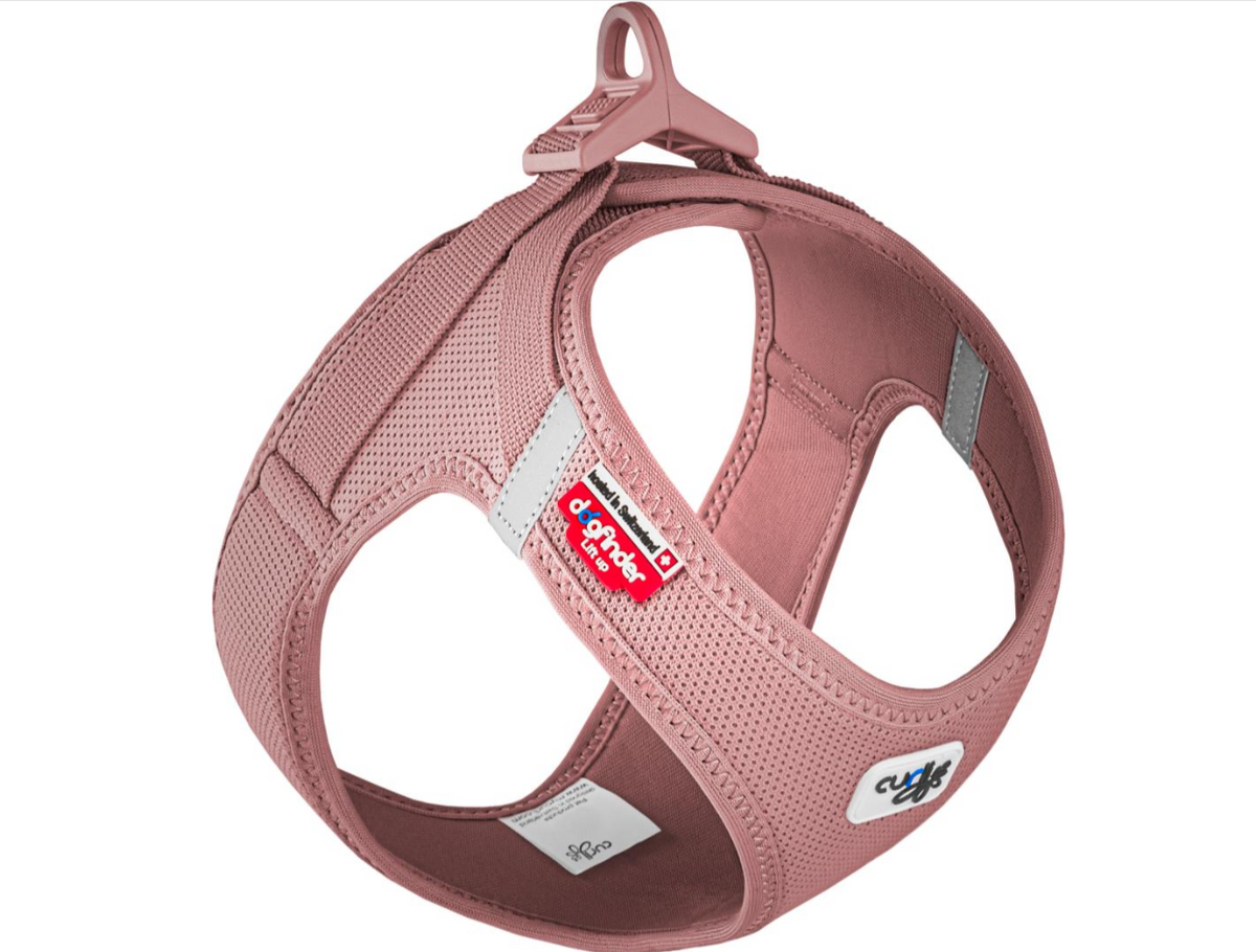 Curli Vest sele Clasp Air-Mesh Pink