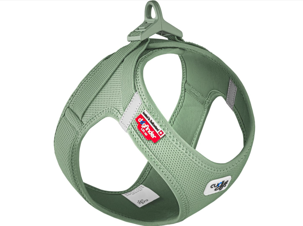 Curli Vest sele Clasp Air-Mesh Olive