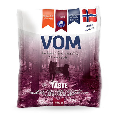 VOM og Hundemat Taste Nötvom