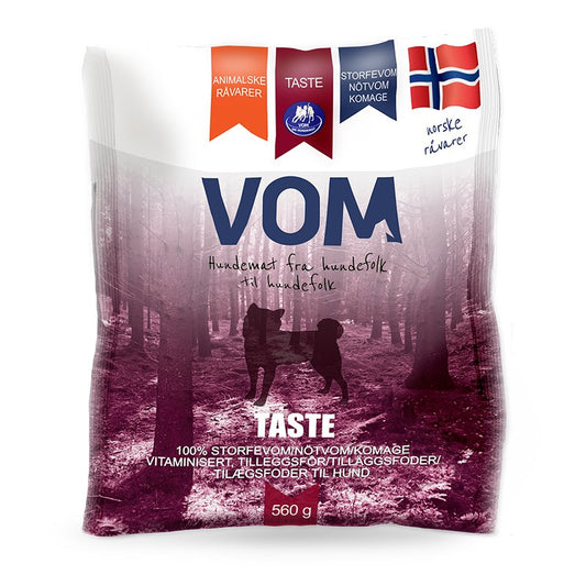 VOM og Hundemat Taste Nötvom
