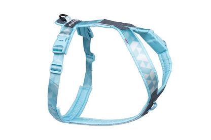 Non-stop Dogwear Trekking line harness CLIP'N Ice Blue