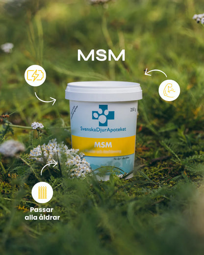 Svenska Djurapoteket MSM 250g