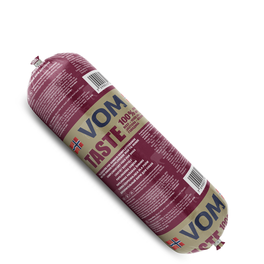 VOM og Hundemat Taste Nöt