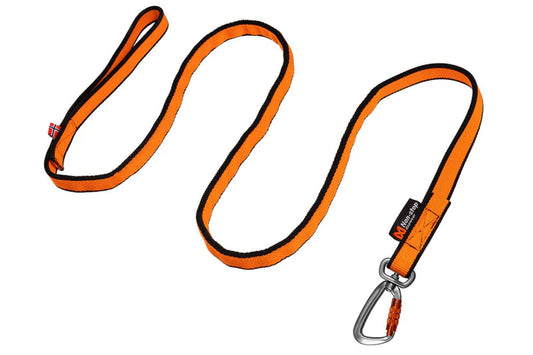Non-stop Dogwear Bungee Leash Orange