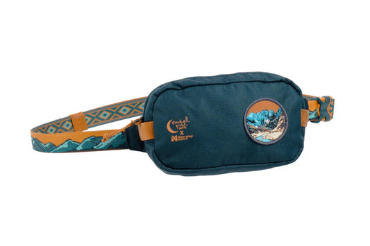 Non-stop Dogwear Trail Quest Fanny Pack Rachel Pohl Edition Teal/Oak