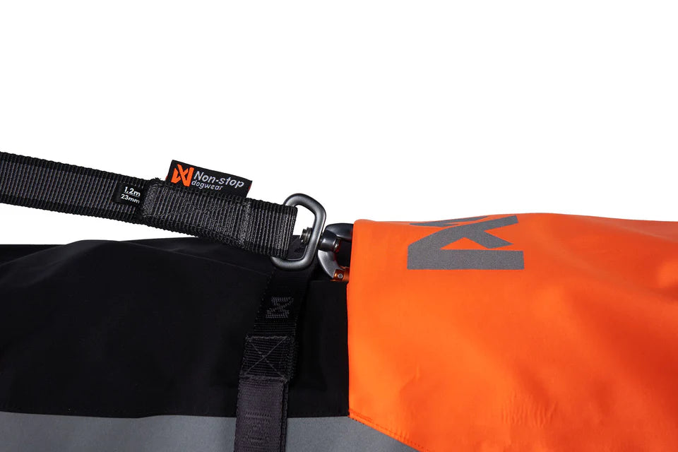 Non-stop Dogwear Fjord Raincoat 2.0 Black/Orange